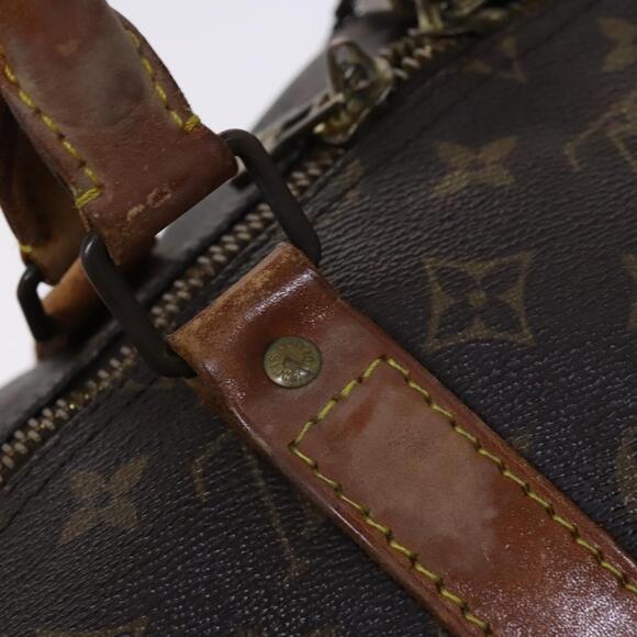 LOUIS VUITTON Monogram Keepall 55 Boston Bag M41424 - Picture 9 of 16